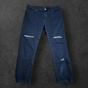 RTA Sinners Jeans Size 33 | Pre-Owned Good Condition | Stylish Distressed